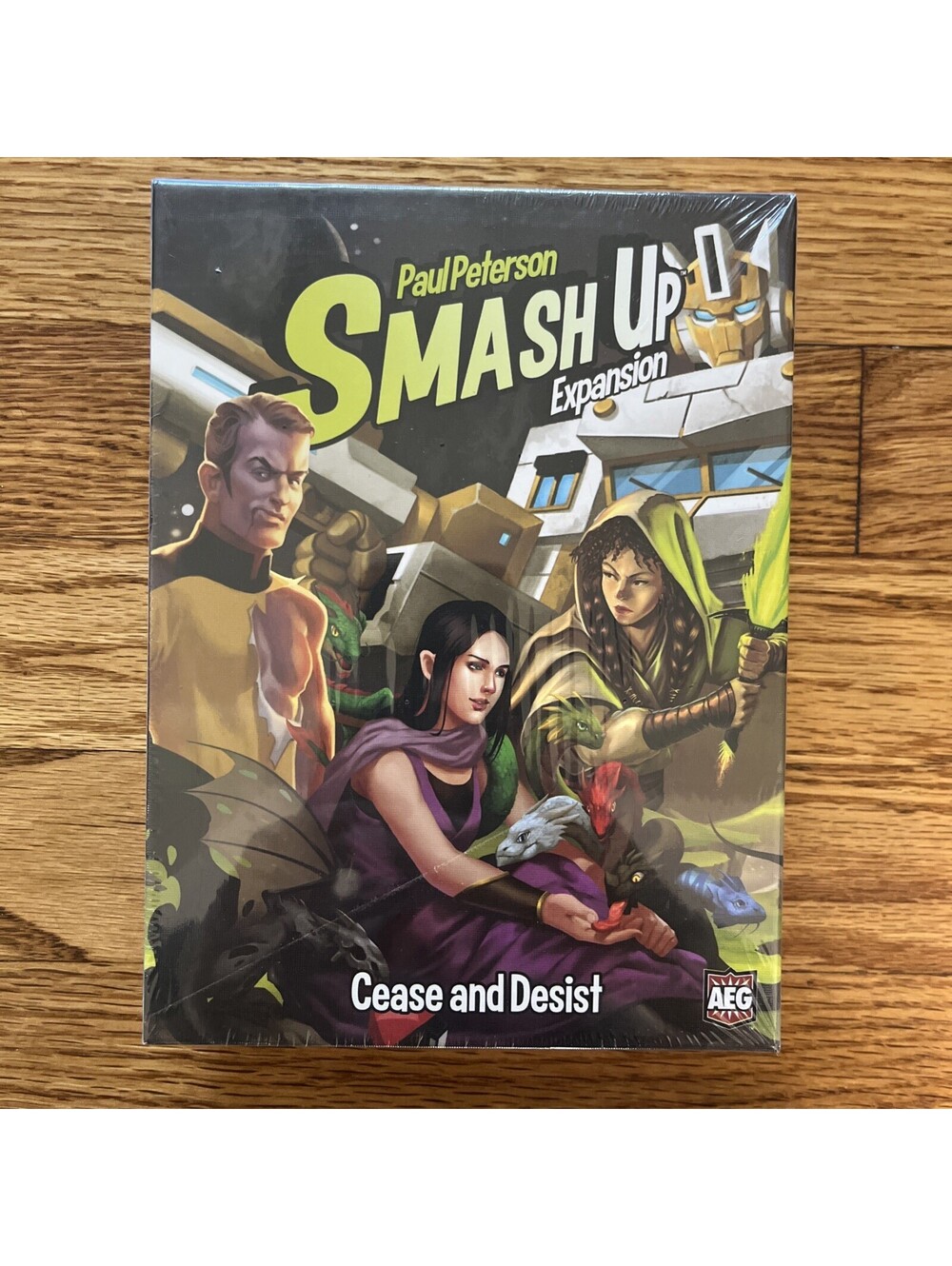 Smash Up Cease and Desist Expansion ~ New & Sealed!